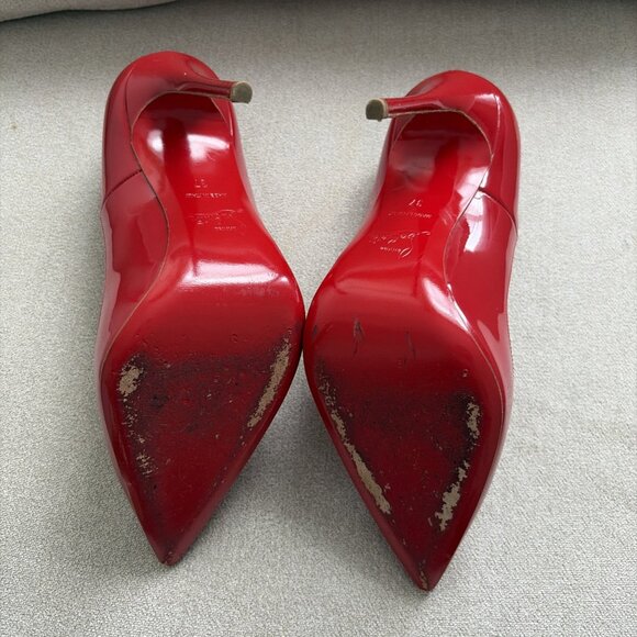 Christian Louboutin So Kate 120 Patent Red - Picture 4 of 6